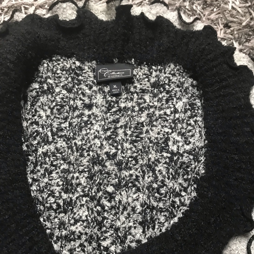 Dressbarn Ruffle Sweater - Picture 3 of 6